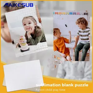 Maikesub DIY Custom Picture Printing A3 Blank Sublimation Jigsaw Puzzle 200/300pcs Educational Toy For Kids