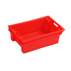 <b>Plastic</b> Turnover <b>Box</b> 600x395x200mm Stackable For Industrial Parts Storage And Food Transport - Product Image 4
