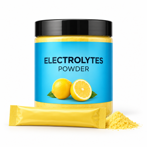 Mezcla de Bebida en Polvo con Electrolitos, Sabor Limón, Apoyo para la Hidratación, Marca Privada OEM, Suplemento de Nutrición Deportiva, Logotipo Personalizado - Product Image 1