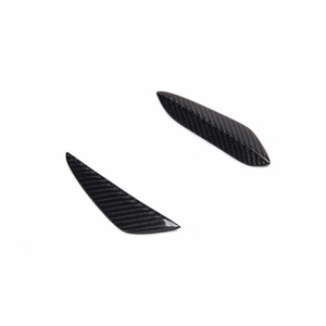 Cla45 véritables canards de brouillard de carbone pour mercedes-benz classe <span class=keywords><strong>Cla</strong></span> W117 <span class=keywords><strong>Amg</strong></span> <span class=keywords><strong>A45</strong></span> 2014-16 Kits de carrosserie automatique de <span class=keywords><strong>s</strong></span>éparateur de pare-chocs avant en Fiber de carbone - Product Image 5