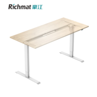 Bureau électrique intelligent réglable avec cadre, Table d'ordinateur, meuble scolaire moderne, pour la maison et le bureau