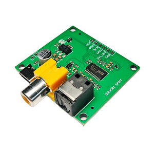 บอร์ดแปลงสัญญาณ DIR9001 <span class=keywords><strong>SPDIF</strong></span> เป็น I2S รองรับอินพุตออปติคอลและโคแอกเชียล 24 บิต/192 กิโลเฮิรตซ์ โมดูลอินเทอร์เฟซเสียงดิจิตอลสำหรับ DAC/โครงการเสียง - Product Image 2