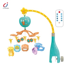 Carillon per Culla Chengji, Sonaglio Appeso per Neonati, Giocattolo Calmante con Telecomando, Proiezione e Luce Notturna - Product Image 2