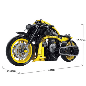 Nuevo Bloques de Construcción de Motocicleta Harley 60536, Partículas Pequeñas, Nuevo Modelo de Juguete para Armar - Product Image 6