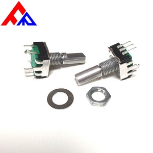 Encoder Incremental Vertical EC12 de 5 Pines con Eje Metálico Moleteado de 6mm para Aparatos de Audio, Venta al Por Mayor - Product Image 2