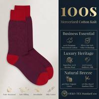Calcetines de algodón de alta calidad para hombre, transpirables personalizados, holgados, con coloridos diseños de Jacquard, peso ligero para el estilo diario
