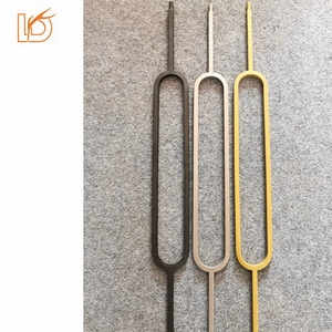 Ld kim loại hiện đại cầu thang lục bình với 28 inch hình bầu dục cho trang trí trong nhà cầu thang lan can (Q-119) - Product Image 6