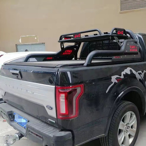 Couverture de benne rétractable manuelle en alliage d'aluminium de haute qualité, couverture de benne à enroulement rigide pour Ford F-150 Ranger <span class=keywords><strong>Raptor</strong></span> F-<span class=keywords><strong>250</strong></span> F-350 - Product Image 3