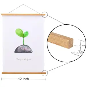 Nghệ thuật phổ biến Treo Tường Vải từ khung tác phẩm nghệ thuật hiển thị cổ điển Mộc mạc bằng gỗ khung Áp phích - Product Image 5