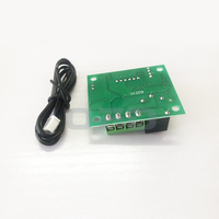 W1209 LED Digital Thermostat Pengontrol Suhu Akurasi Tinggi Papan Pengontrol Suhu Modul Sensor Sakelar Kontrol Suhu W1209