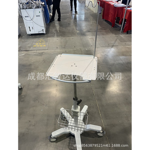 Huizhida Infusion Stand Trolley 610mm Mobile Medical Cart With Winding Device For IV Drip Bag And Garment Storage - Product Image 5