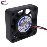 Computer-Lüfter 4010 40x40x10mm 5V 12V 24V 3500/8000 U/min Schwarzer Quadratischer DC-Kühllüfter für Medizinische Geräte