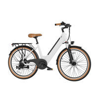 Bicicleta Eléctrica Urbana de 26 Pulgadas, 48V, con Marco Bajo, para Adultos y Mujeres, en Oferta en Almacén Europeo