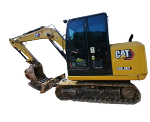 Excavadora de segunda mano CAT 305.5E 5 toneladas Mini excavadora Caterpillar usada 305.5E2 Excavadora pequeña a la venta - Product Image 1