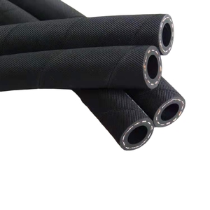 Tuyau en caoutchouc d'air d'admission Flexible Epdm tressé automobile à haute résistance tuyau de conduite d'<span class=keywords><strong>huile</strong></span> <span class=keywords><strong>moteur</strong></span>/carburant lisse noir tuyau d'<span class=keywords><strong>huile</strong></span> tressé - Product Image 3