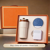 Coffret Cadeau d'Affaires Exclusif : Mug, Haut-parleur, Batterie Externe, Aide au Sommeil – Cadeaux Promotionnels Personnalisables pour Événements d'Entreprise et Remises en Cadeau Professionnelles