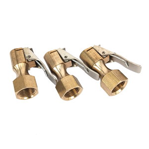Outil <span class=keywords><strong>à</strong></span> main de mandrin d'air <span class=keywords><strong>à</strong></span> connexion rapide <span class=keywords><strong>à</strong></span> verrouillage droit <span class=keywords><strong>à</strong></span> débit ouvert jaune avec fonction de verrouillage - Product Image 4