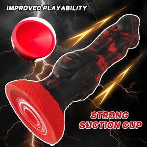 Realistische Dikke Vloeibare Siliconen Volwassen Speelgoed Unieke Walvis Val Monster Grote <span class=keywords><strong>Dildo</strong></span> Met Sterke Zuignap Seksproducten - Product Image 6