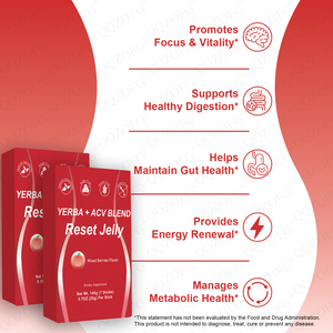 7 Sticks Yerba <span class=keywords><strong>Mate</strong></span> + ACV Reset Jelly Sabor a Bayas Mixtas - <span class=keywords><strong>Sin</strong></span> Azúcar, Suplemento Dietético para la Salud Digestiva y Metabólica - Product Image 4