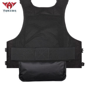 Colete Tático Yakeda à Prova de Facadas para Homens Equipamento de Segurança Treinamento Protetor com Fivela de Liberação Rápida Preta - Product Image 5