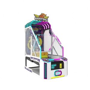 Machine de jeu d'arcade de basketball de rue pour enfants à monnayeur, avec écran LCD HD et construction en métal et plastique - Product Image 1