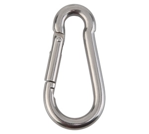 40mm 50mm 60mm 80mm 90mm 100mm 110mm 120mm 140mm स्टेनलेस स्टील वसंत तस्वीर हुक Carabiner