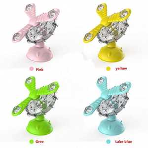 Direktvertrieb Großhandel Katzen-Windmühlen-Spielzeug Interaktives Spaß-TPR-Haustier-Spielzeug mit Luxuriösem Design Lustiger Ballform <span class=keywords><strong>in</strong></span> Verpackung - Product Image 3