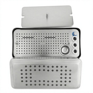 Bandeja Rectangular de Acero Inoxidable Optitech Healthcare para Instrumentos Quirúrgicos, Manual, con Certificación CE - Product Image 6