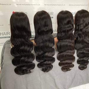 Peluca de Cabello Humano Brasileño con Ondas Suaves, Encaje Frontal Completo Muy Delgado y Transparente que se Adhiere Perfectamente a la Piel, con Amplio Espacio de Encaje - Product Image 3