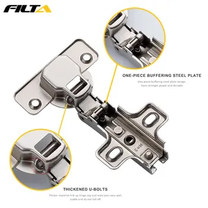 Filta neue Dämpfer Schrank Küche hydraulisch verdeckte Möbel Schrank Scharnier