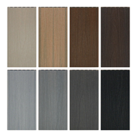 Planche composite WPC emboîtable Forestar 140*23mm à trous ronds, creuse, résistante aux intempéries, avec drainage optimal pour terrasse