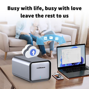 TRANSBLUE 2 bahías RAID Aluminio 3,5 "SATA HDD / SSD <span class=keywords><strong>Carcasa</strong></span> 3,5 HDD <span class=keywords><strong>Carcasa</strong></span> <span class=keywords><strong>externa</strong></span> para computadora - Product Image 2