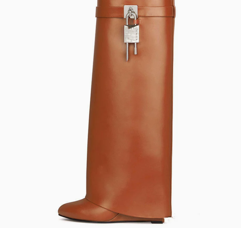 Cuir véritable marron