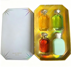 Estuche de Regalo de Lujo Moderno Premium, Set de Mini Perfumes de 30ml*4, Eau de Parfum Líquido con Aroma Floral y Frutal, Spray de Larga Duración para Mujer - Product Image 2