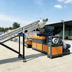 For Plastic Pallet Scrap Regeneration Centrifugal Dewatering Waste Shredder Reprocess Pre-Processing Machine Matching Unit - Product Image 3