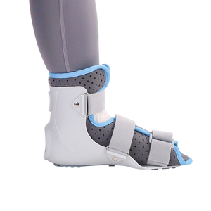 Attelle de cheville de sport portable pliable et réglable de haute qualité avec stabilisateur, soutien ouvert des deux côtés du talon, sangles, garantie 1 an - Product Image 4