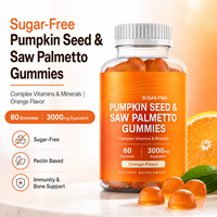 Gummies multivitaminées à base d'extraits végétaux, 60 unités, supportant la personnalisation OEM, complément nutritionnel quotidien pour la santé
