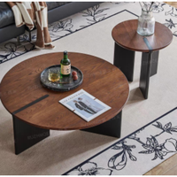 Table basse en bois moderne de taille standard, sur mesure, fabricant OEM, pour salon, meubles de maison