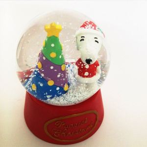 Quà tặng khuyến mãi polyresin tùy chỉnh <span class=keywords><strong>snowglobe</strong></span> thủy tinh quả cầu tuyết động vật Quả cầu tuyết - Product Image 1