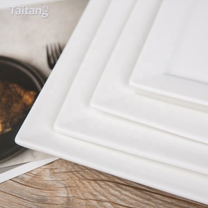 Blanco, placas de cerámica <span class=keywords><strong>restaurante</strong></span> de cerámica de porcelana de la placa de la cena en <span class=keywords><strong>el</strong></span> Hotel - Product Image 2