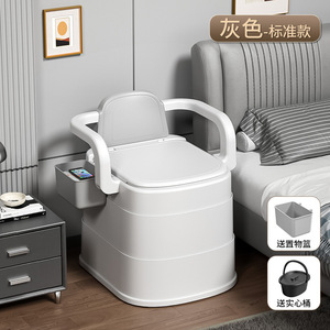Toilettes portables pour personnes âgées, toilettes mobiles pour femmes enceintes et adultes âgés, <span class=keywords><strong>urinoir</strong></span> pour usage domestique et pot de lit - Product Image 6