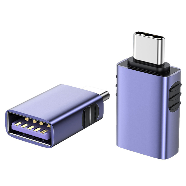 USB C to USB Adapter 10Gbps,Type C OTG Converter,USB C to USB 3.2 Female Adapter for MacBook,iPad,Galaxy and More