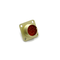 Conector de Aviación Macho Ruso RS10 de Metal Resistente para Dispositivos Electrónicos Industriales