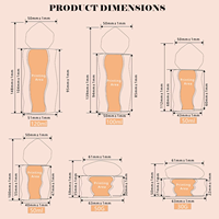 Emballage cosmétique irrégulier au design innovant, flacon d'huile pour le corps, lotion, essence, 30 ml-120 ml, pot de crème pour le visage 50 g, ensemble de soins de la peau