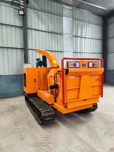 Trituradora de madera más barata y diésel, maquinaria forestal, trituradora de madera móvil - Product Image 2