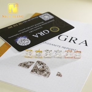 Vente en gros de boucles <span class=keywords><strong>d</strong></span>'oreilles en <span class=keywords><strong>diamant</strong></span> Hip Hop Moissanite clous en <span class=keywords><strong>diamant</strong></span> de laboratoire taille princesse hommes femmes boucles <span class=keywords><strong>d</strong></span>'oreilles solitaires en argent sterling - Product Image 6