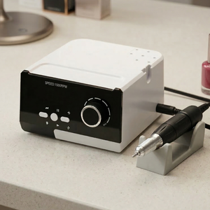 Machine à manucure électrique personnalisable avec pédale, haute puissance, lime électrique pour ongles, <span class=keywords><strong>ponceuse</strong></span> à ongles <span class=keywords><strong>65W</strong></span> 45000RPM, perceuse à ongles professionnelle - Product Image 1