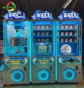 Nueva Máquina de Juego de Entretenimiento con Monedas, Caja Sorpresa de Premios, Bola Saltarina de la Suerte, Diseño Metálico para Uso en Centros Comerciales, en Inglés - Product Image 6