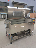 Automatische gemotoriseerde aardappel-, cassave-, yam- en fruitwasmachine en -schiller voor de verwerking van groenten en wortelen