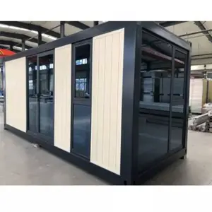 China Lage Kosten 20ft 40 Voet Container Huis Geprefabriceerde Prefab Flat Pack Mobiele Modulaire Iso Verzending Container Frames